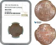 3 grosze 1831 year