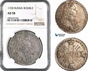 1 rouble 1728 year