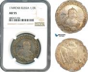 Полтина 1749 года