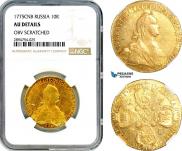 10 roubles 1775 year