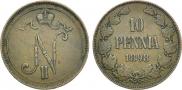 10 pennia 1898 year