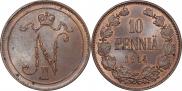 10 pennia 1914 year