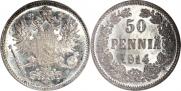 50 pennia 1914 year