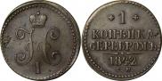 1 kopeck 1842 year