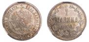 1 markka 1866 year