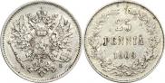 25 pennia 1909 year