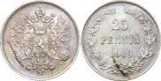 25 pennia 1909 year