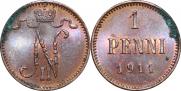1 penni 1911 year