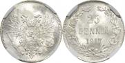 25 пенни 1917 года