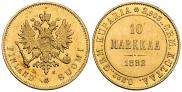 10 марок 1882 года