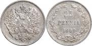 25 pennia 1909 year