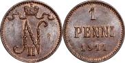 1 penni 1911 year