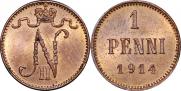 1 penni 1914 year