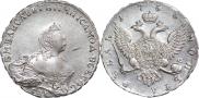 1 rouble 1754 year