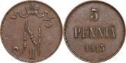 5 pennia 1915 year