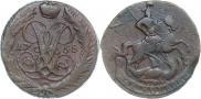 2 kopecks 1758 year