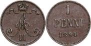 1 penni 1894 year