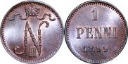1 пенни 1899 года