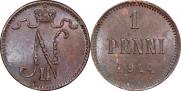 1 penni 1914 year