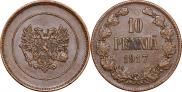 10 pennia 1917 year