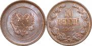 10 pennia 1917 year