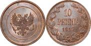 10 pennia 1917 year