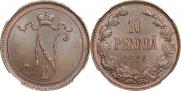 10 pennia 1914 year
