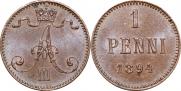 1 penni 1894 year