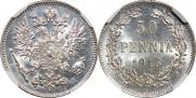 50 pennia 1916 year