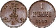 1 пенни 1883 года