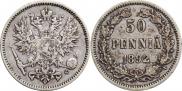 50 pennia 1892 year