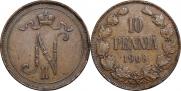 10 pennia 1909 year