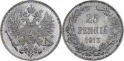 25 пенни 1913 года