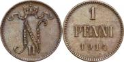1 penni 1914 year