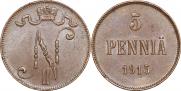 5 pennia 1915 year