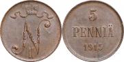 5 pennia 1915 year