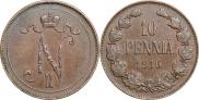 10 pennia 1916 year
