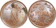 10 pennia 1916 year