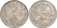 25 пенни 1916 года