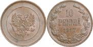 10 pennia 1917 year