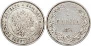1 markka 1874 year
