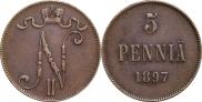 5 pennia 1897 year