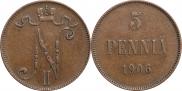 5 пенни 1906 года