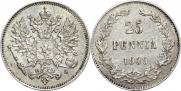 25 pennia 1909 year