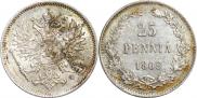 25 pennia 1909 year