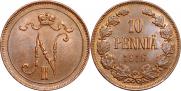 10 pennia 1916 year
