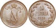10 pennia 1916 year