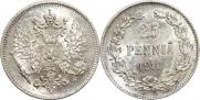 25 pennia 1916 year