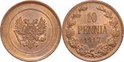 10 pennia 1917 year