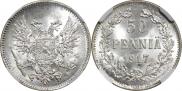 50 pennia 1917 year